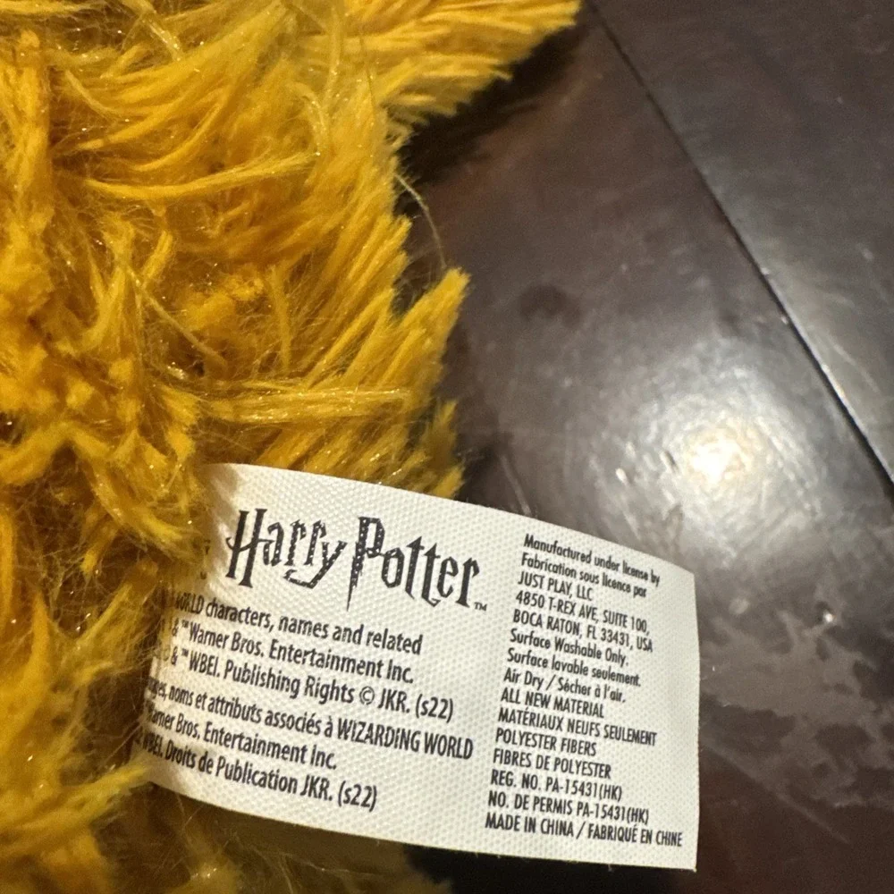 Harry Potter Crookshanks Cat & Hedwig Owl Plush Set NWT